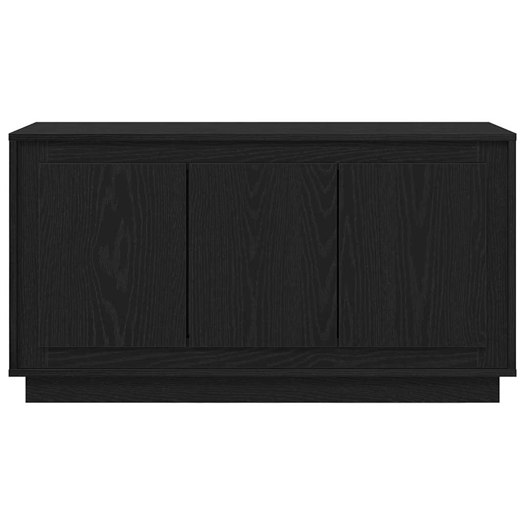 Credenza Rovere Nero 102 x 35 x 55 cm Legno multistrato