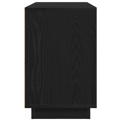 Credenza Rovere Nero 102 x 35 x 55 cm Legno multistrato