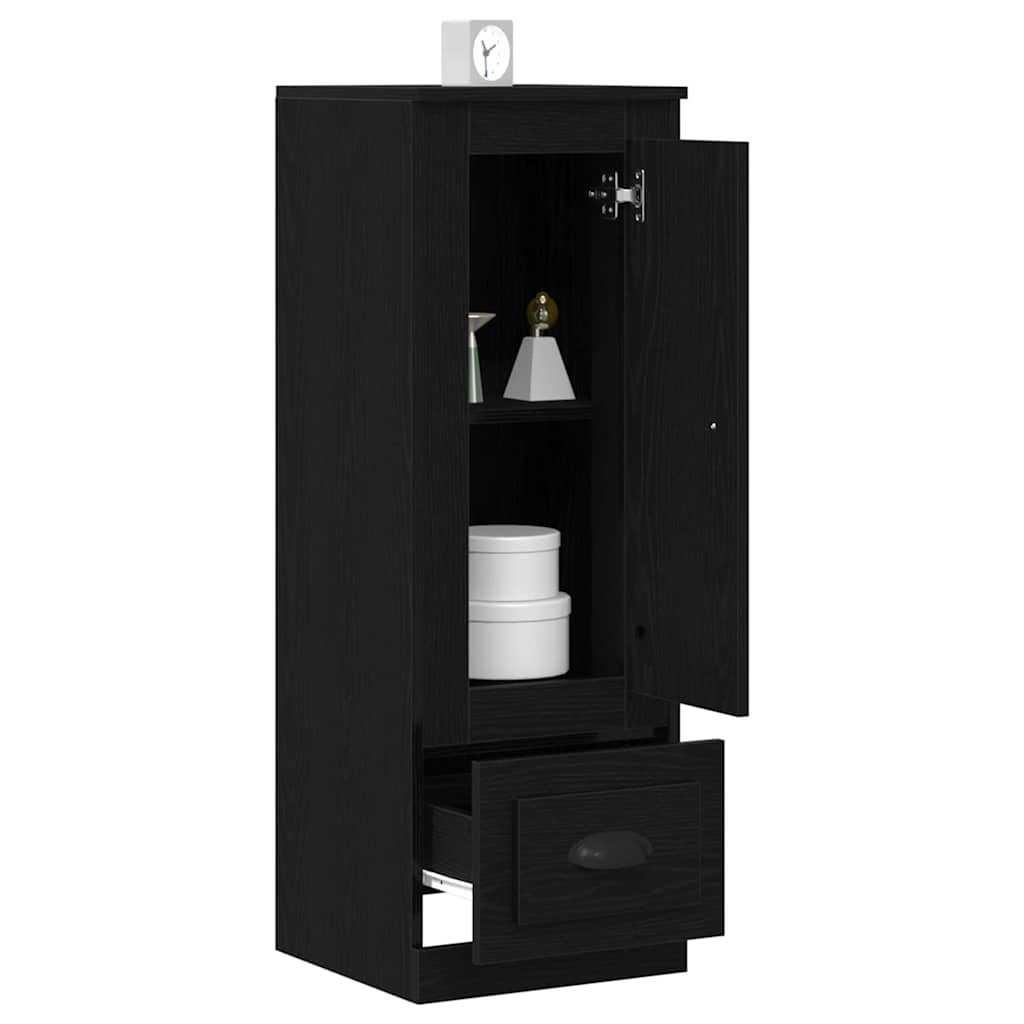 Credenza Rovere Nero 36 x 35.5 x 103.5 cm Legno multistrato