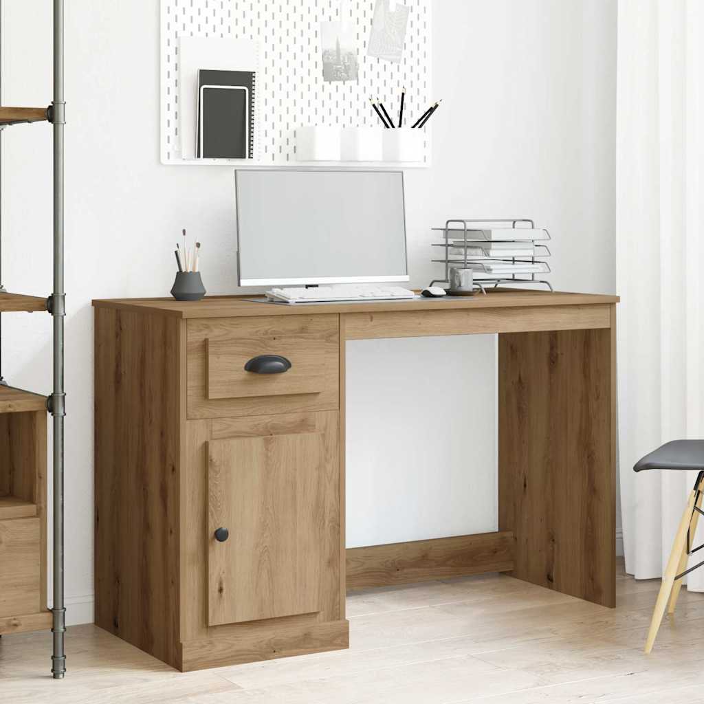 Scrivania Rovere artigianale 50 x 115 x 75 cm Legno multistrato | homemem39