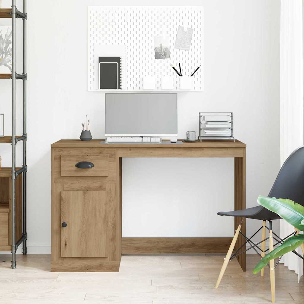Scrivania Rovere artigianale 50 x 115 x 75 cm Legno multistrato | homemem39