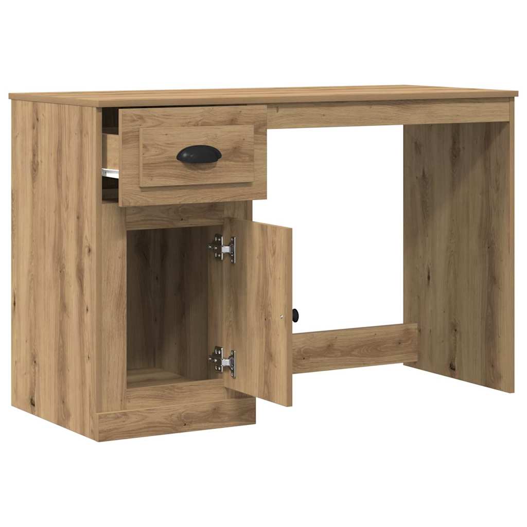 Scrivania Rovere artigianale 50 x 115 x 75 cm Legno multistrato | homemem39