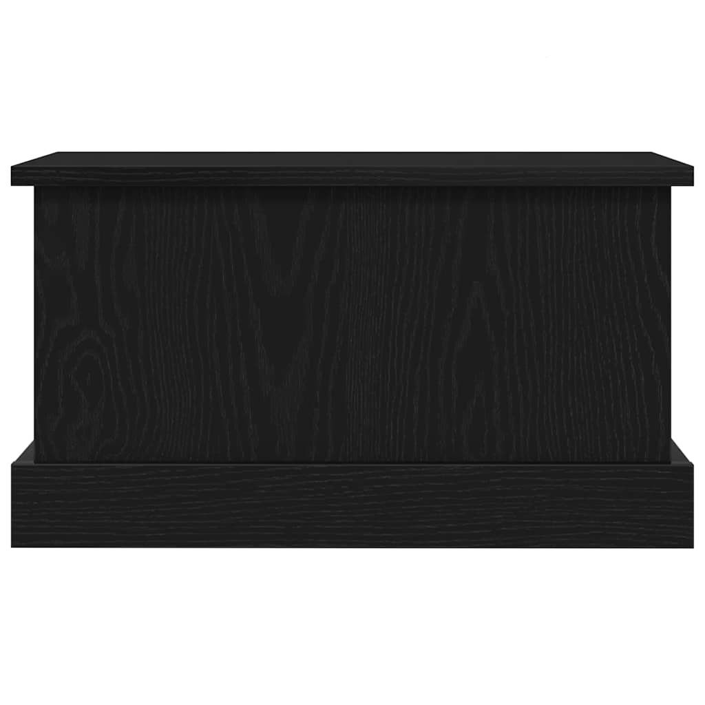 Scatola di Stoccaggio Rovere nero 50 x 30 x 28 cm