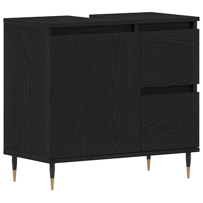 Mobile da Bagno Rovere Nero 65 x 33 x 60 cm | homemem39