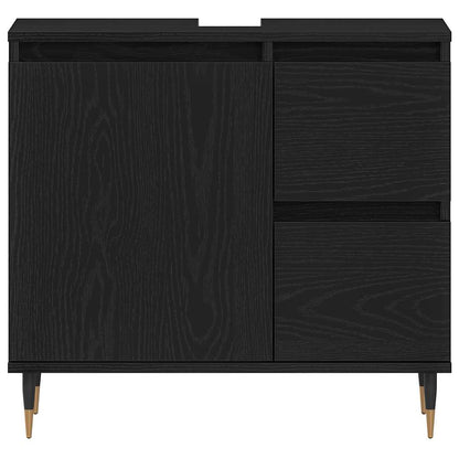 Mobile da Bagno Rovere Nero 65 x 33 x 60 cm | homemem39