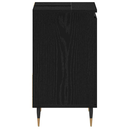 Mobile da Bagno Rovere Nero 65 x 33 x 60 cm | homemem39