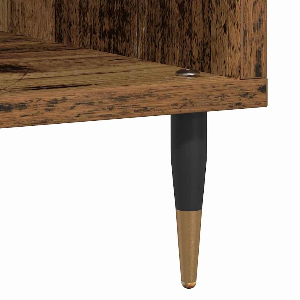 Mobile porta vinili Legno vecchio 100 x 38 x 48 cm | homemem39