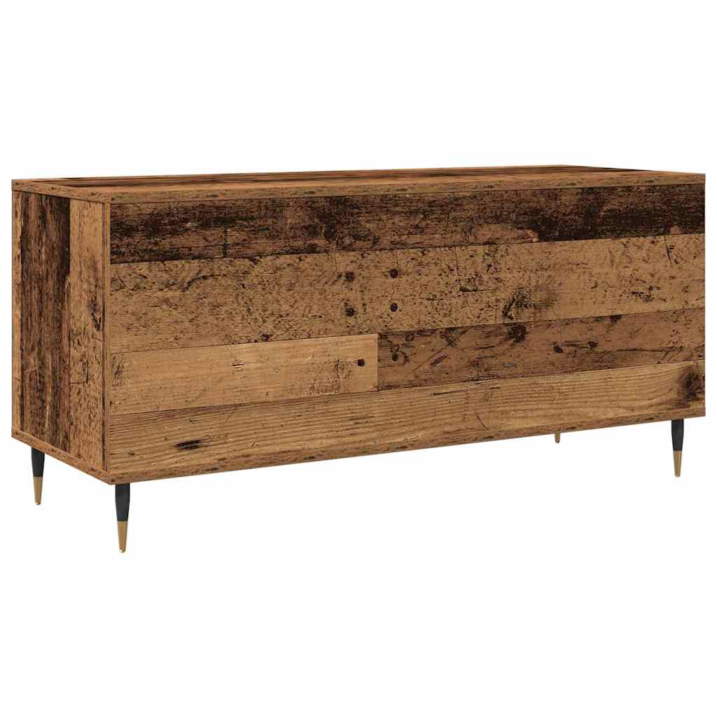 Mobile porta vinili Legno vecchio 100 x 38 x 48 cm | homemem39