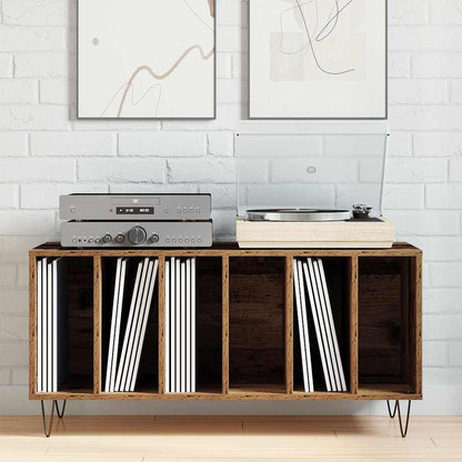 Mobile porta vinili Legno vecchio 100 x 38 x 48 cm | homemem39
