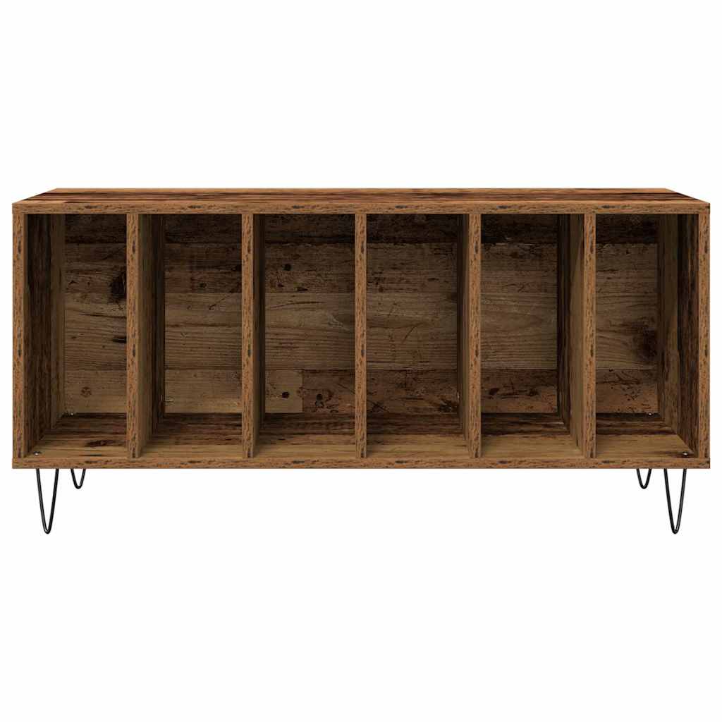 Mobile porta vinili Legno vecchio 100 x 38 x 48 cm