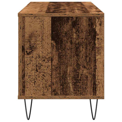 Mobile porta vinili Legno vecchio 100 x 38 x 48 cm | homemem39