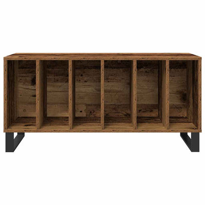 Mobile porta vinili Legno vecchio 100 x 38 x 48 cm | homemem39