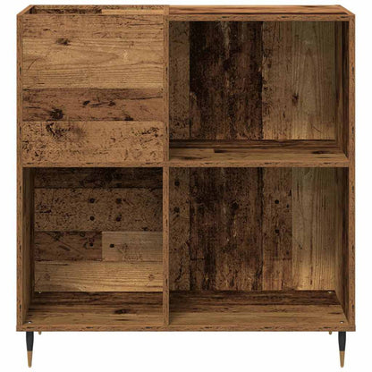 Mobile porta vinili Legno vecchio 85 x 38 x 89 cm | homemem39