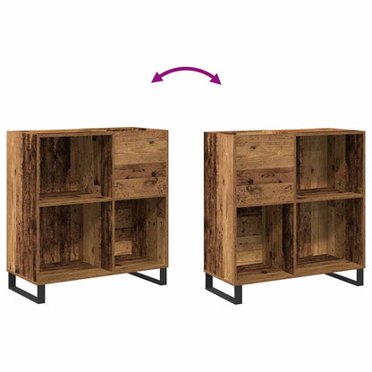 Mobile porta vinili Legno vecchio 84,5 x 38 x 89 cm | homemem39