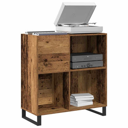 Mobile porta vinili Legno vecchio 84,5 x 38 x 89 cm | homemem39