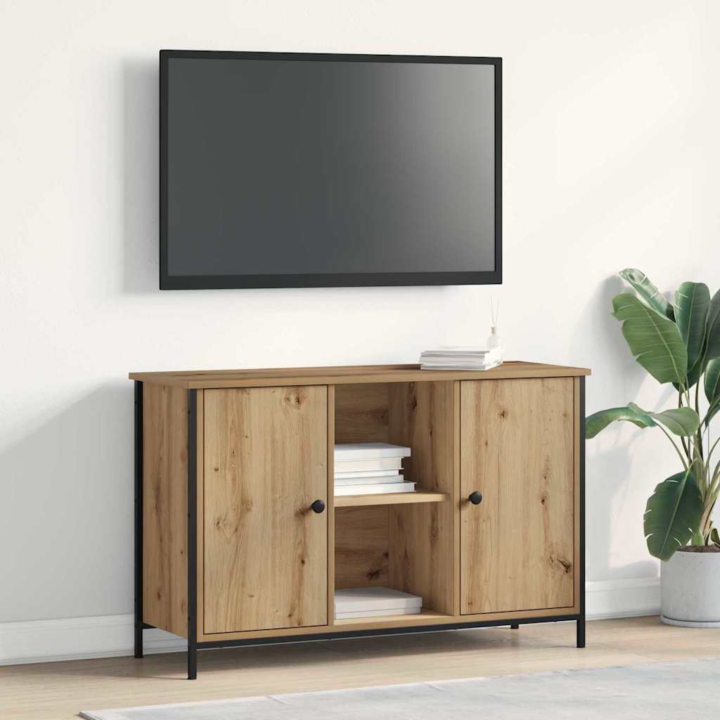 Set mobile TV 101 x 35 x 65 cm Rovere artigianale