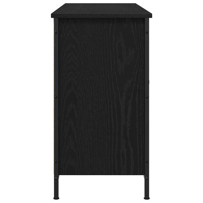 Set mobile TV Rovere Nero 101 x 35 x 65 cm Legno multistrato