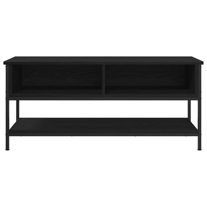 Set mobile TV Rovere Nero 100 x 35 x 45 cm Legno multistrato