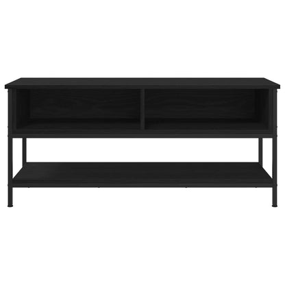 Set mobile TV Rovere Nero 100 x 35 x 45 cm Legno multistrato
