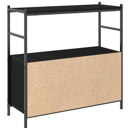 Libreria Rovere nero 80 x 30 x 78.5 cm Legno multistrato