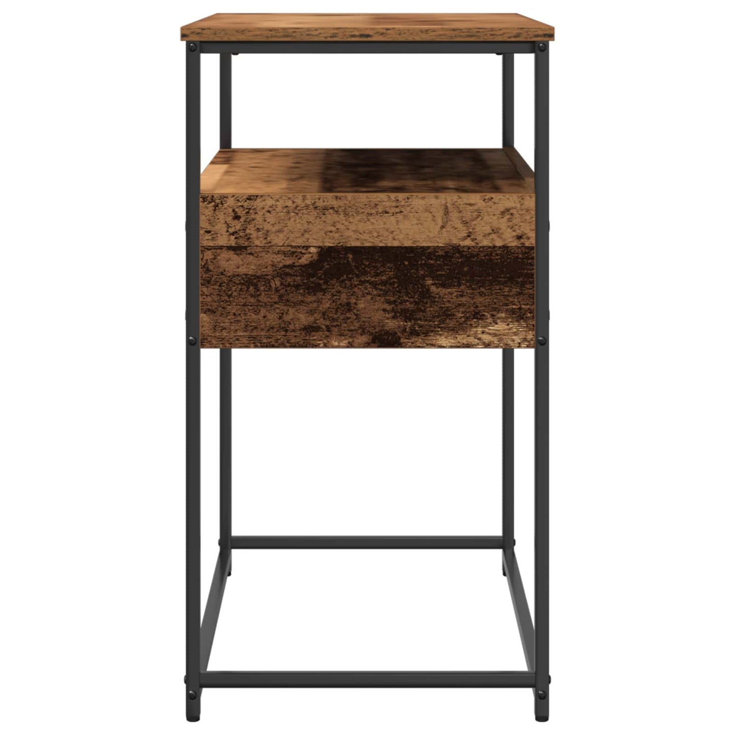 Tavolo consolle Legno vecchio 75 x 40 x 75 cm Legno multistrato | homemem39