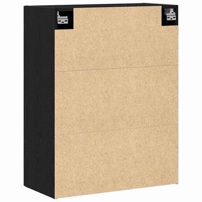 Mobile a muro Rovere Nero 69,5 x 34 x 90 cm Legno multistrato