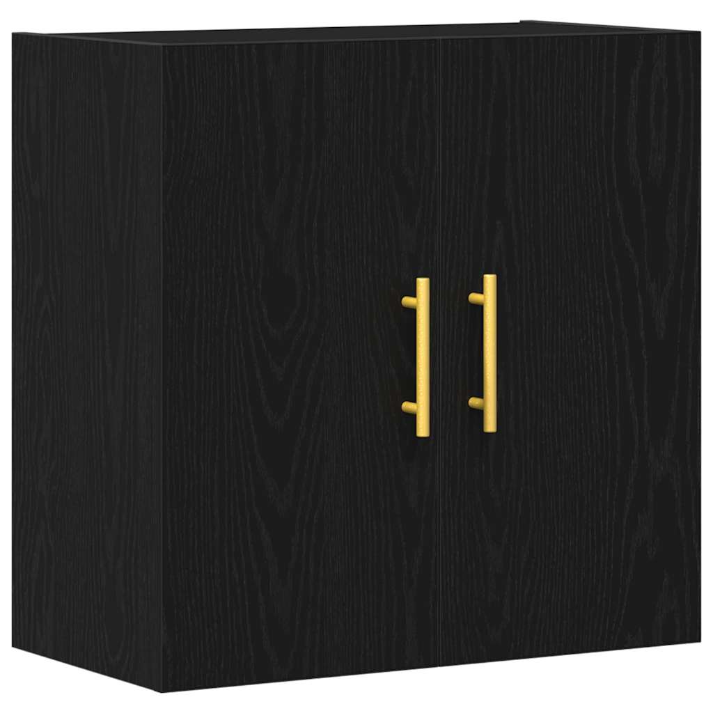 Mobile a muro Rovere Nero 60 x 31 x 70 cm Legno multistrato