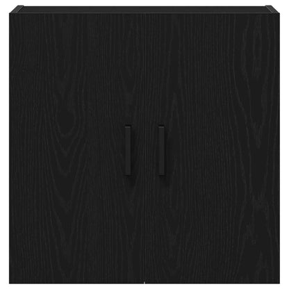 Mobile a muro Rovere Nero 60 x 31 x 60 cm Legno multistrato | homemem39