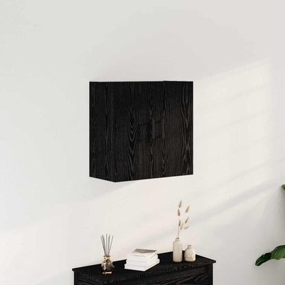Mobile a muro Rovere Nero 60 x 31 x 60 cm Legno multistrato