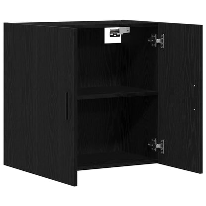Mobile a muro Rovere Nero 60 x 31 x 60 cm Legno multistrato