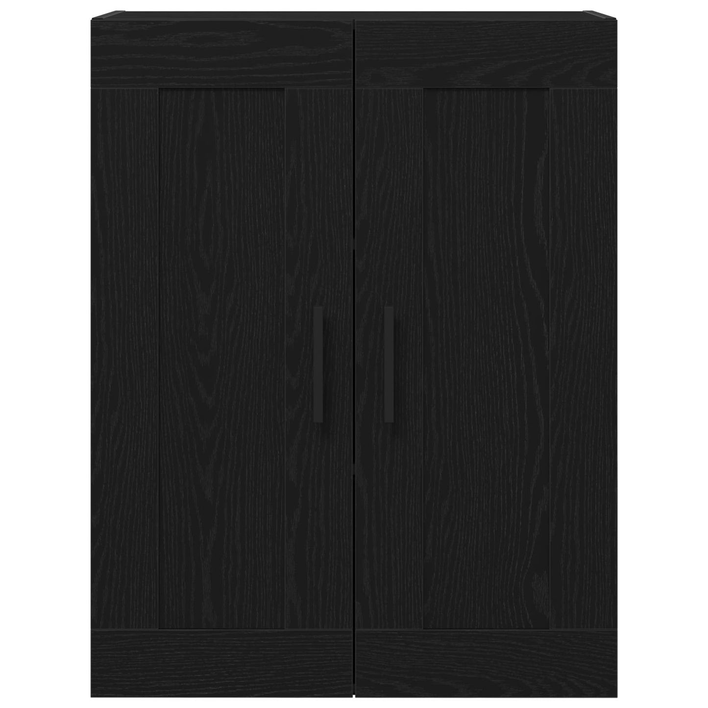 Mobile a muro Rovere Nero 69,5 x 34 x 90 cm Legno multistrato