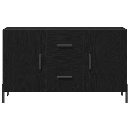 Credenza Rovere Nero 100 x 36 x 60 cm Legno multistrato