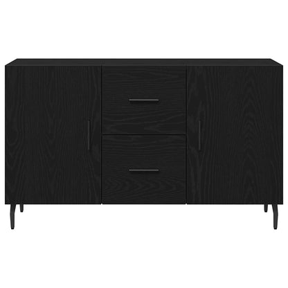 Credenza Rovere Nero 100 x 36 x 60 cm Legno multistrato