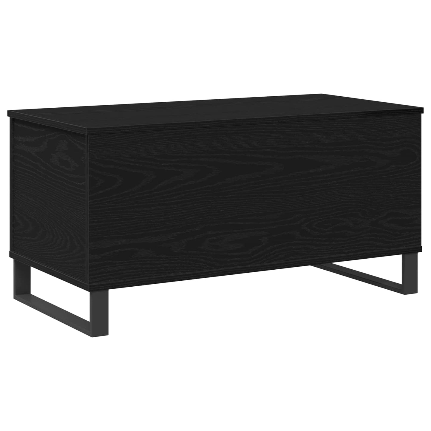 Tavolino da salotto Rovere Nero 90 x 44,5 x 45 cm