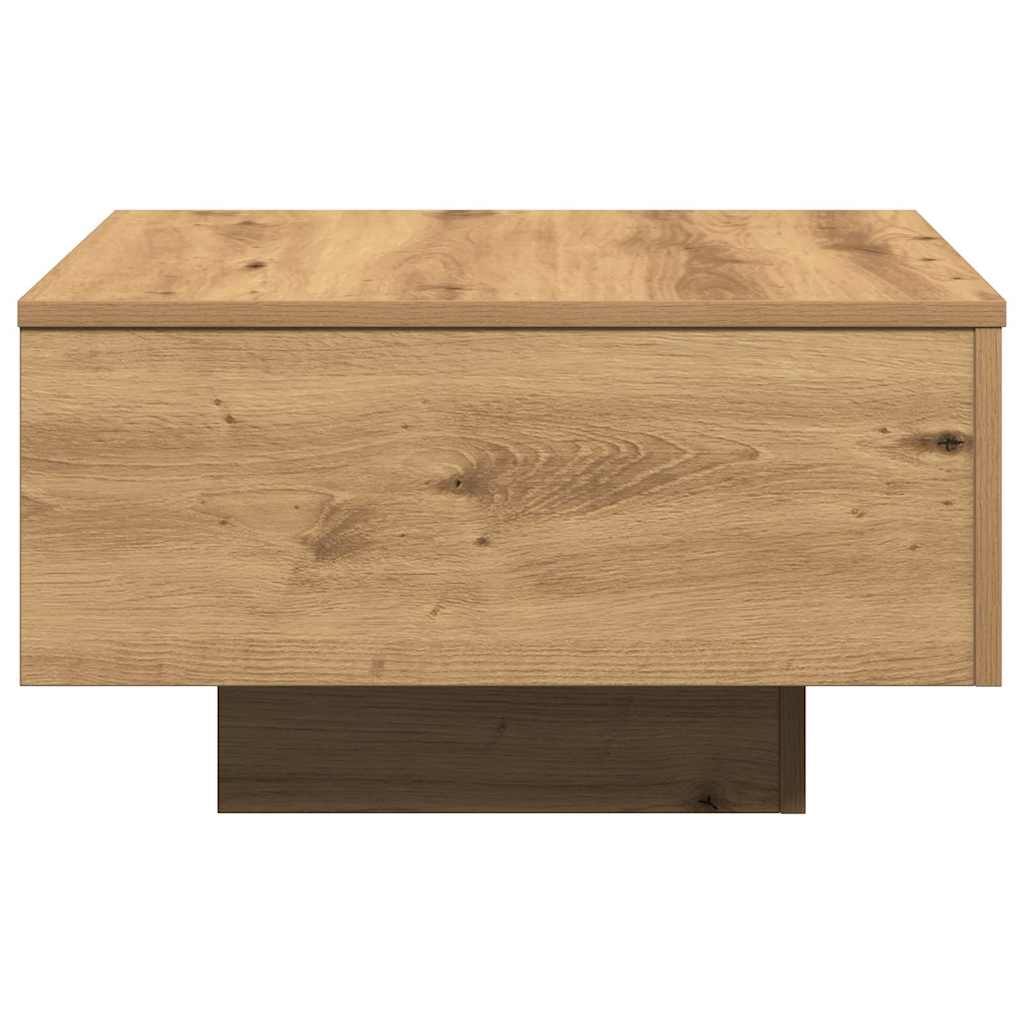Tavolino da salotto Rovere artigianale 55 x 55 x 31 cm | homemem39