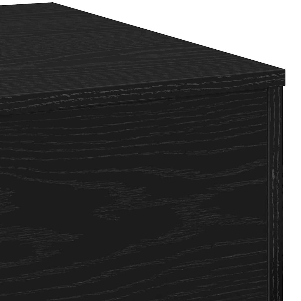Tavolino da salotto Rovere Nero 55 x 55 x 31 cm | homemem39