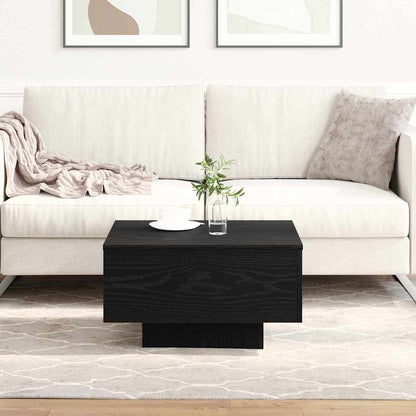 Tavolino da salotto Rovere Nero 55 x 55 x 31 cm | homemem39