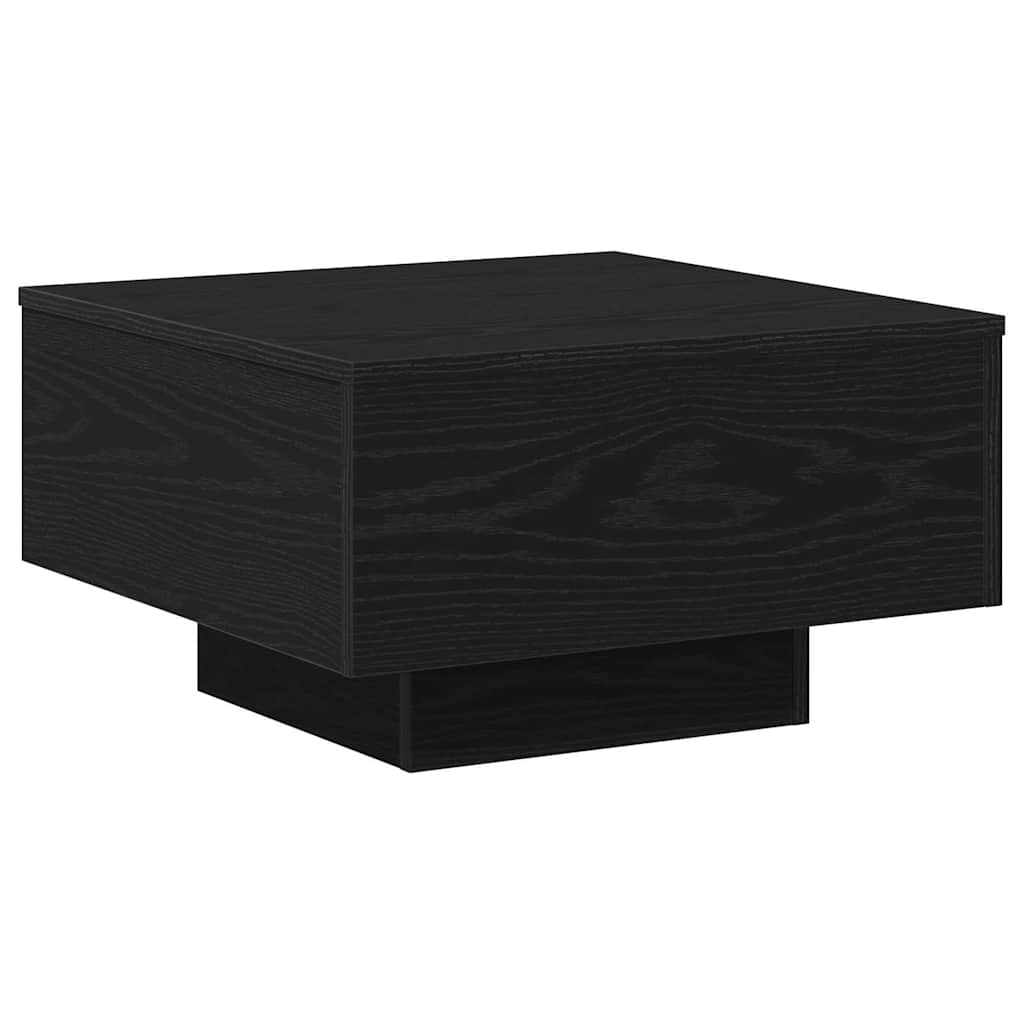 Tavolino da salotto Rovere Nero 55 x 55 x 31 cm | homemem39