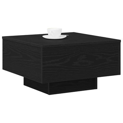 Tavolino da salotto Rovere Nero 55 x 55 x 31 cm | homemem39