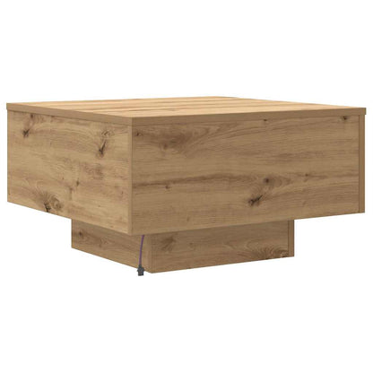 Tavolino da salotto Rovere artigianale 55 x 55 x 31 cm | homemem39