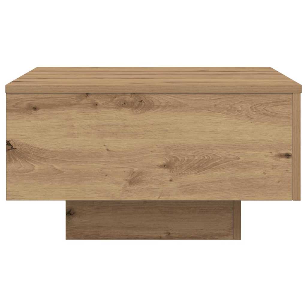 Tavolino da salotto Rovere artigianale 55 x 55 x 31 cm | homemem39