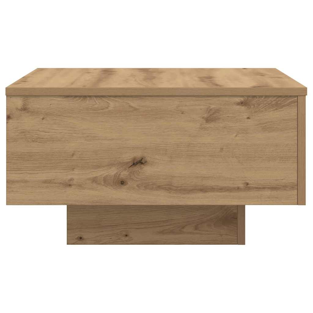 Tavolino da salotto Rovere artigianale 55 x 55 x 31 cm | homemem39