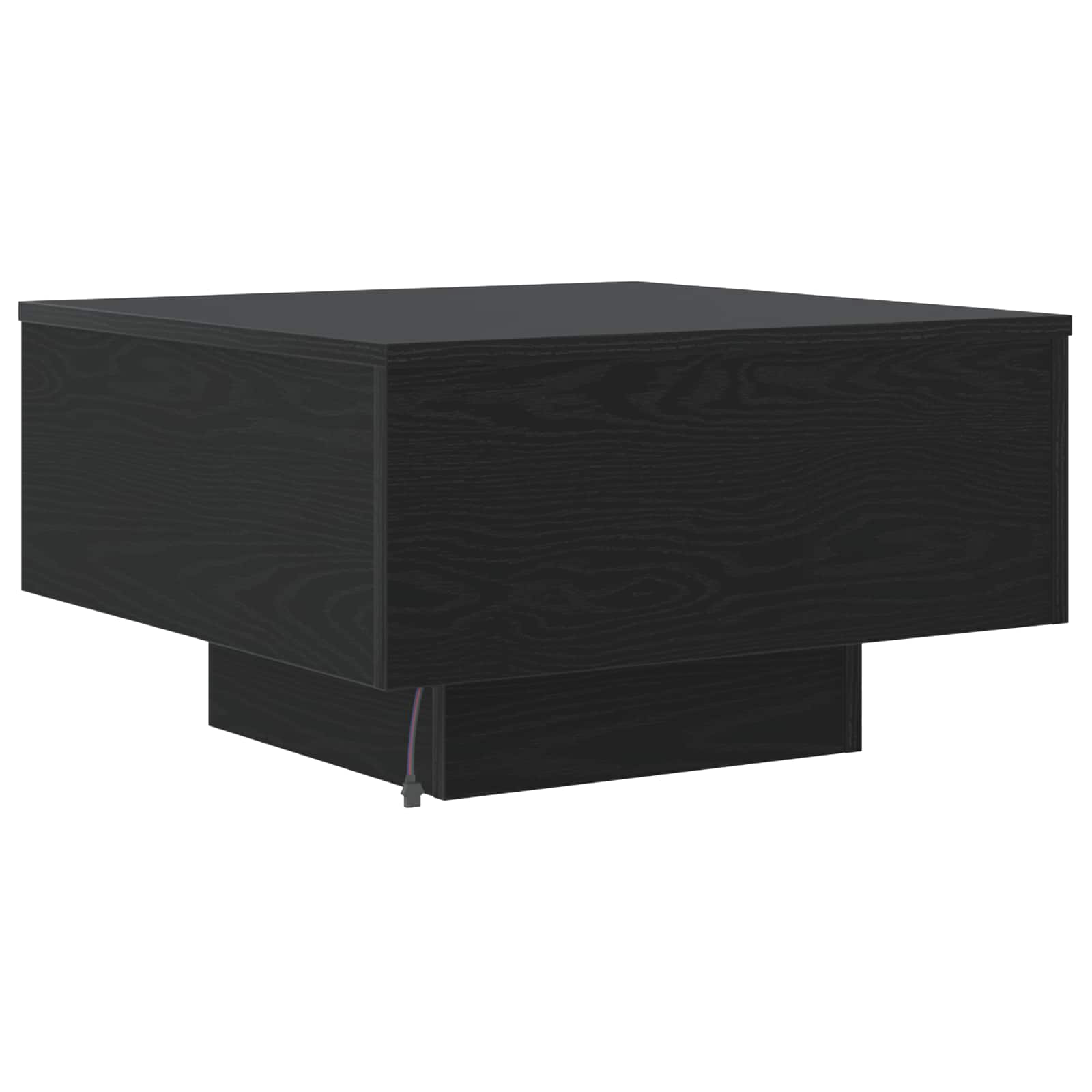 Tavolino da salotto Rovere Nero 55 x 55 x 31 cm | homemem39