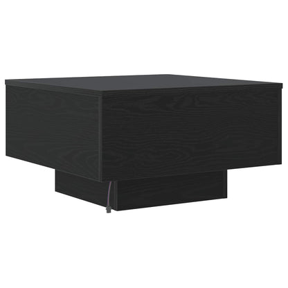 Tavolino da salotto Rovere Nero 55 x 55 x 31 cm | homemem39