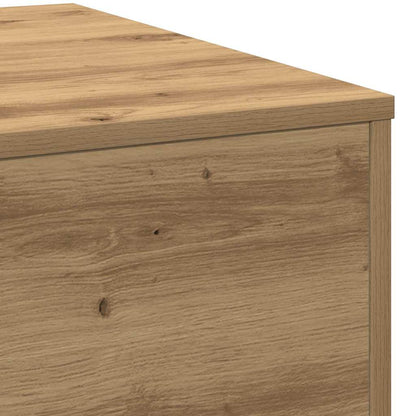 Tavolino da salotto Rovere artigianale 80 x 80 x 31 cm | homemem39