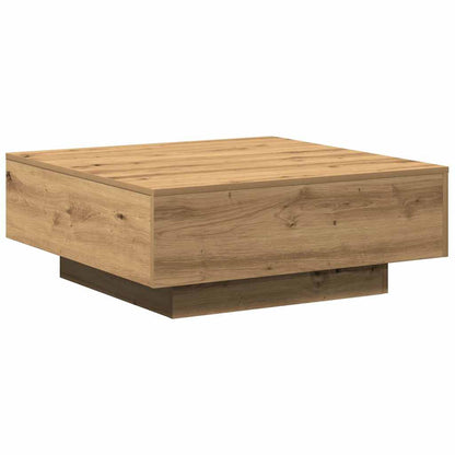 Tavolino da salotto Rovere artigianale 80 x 80 x 31 cm | homemem39