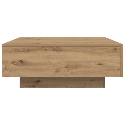 Tavolino da salotto Rovere artigianale 80 x 80 x 31 cm | homemem39