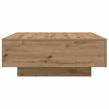 Tavolino da salotto Rovere artigianale 80 x 80 x 31 cm | homemem39