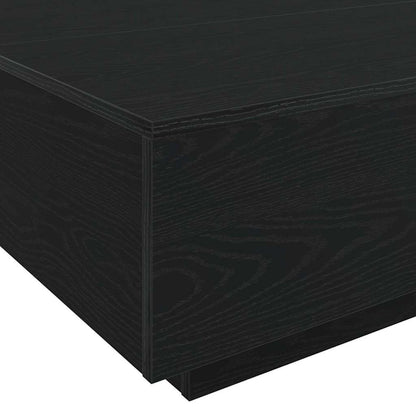 Tavolino da salotto Rovere Nero 80 x 80 x 31 cm | homemem39
