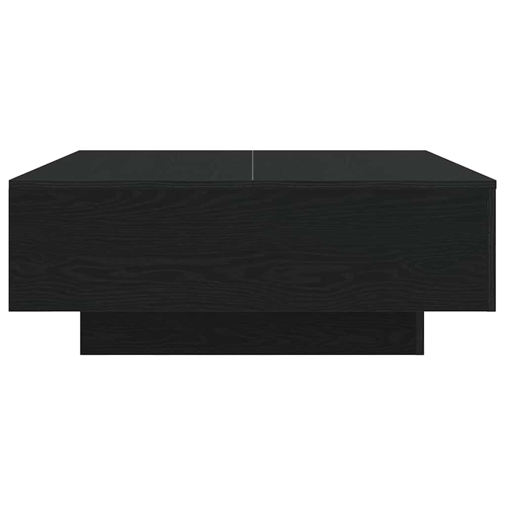 Tavolino da salotto Rovere Nero 80 x 80 x 31 cm | homemem39
